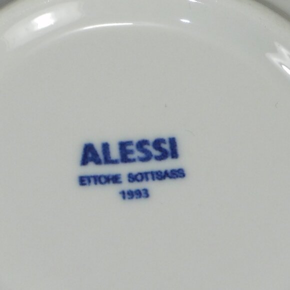 rimmed soup bowl. ALESSI ETTORE SOTTSASS - Picture 7 of 7